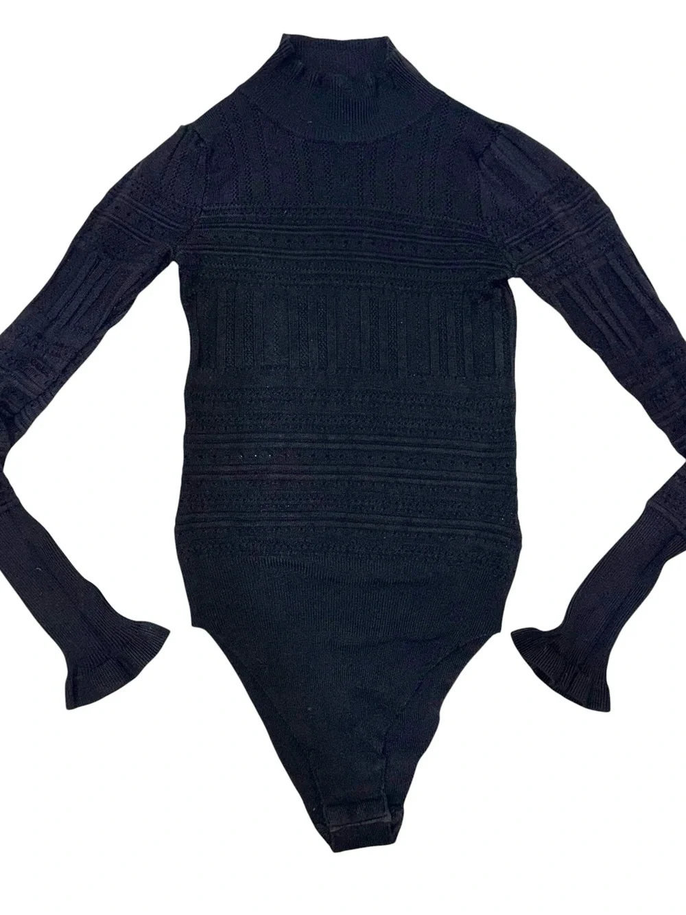 Free People Pointelle Me About It Bodysuit size XS